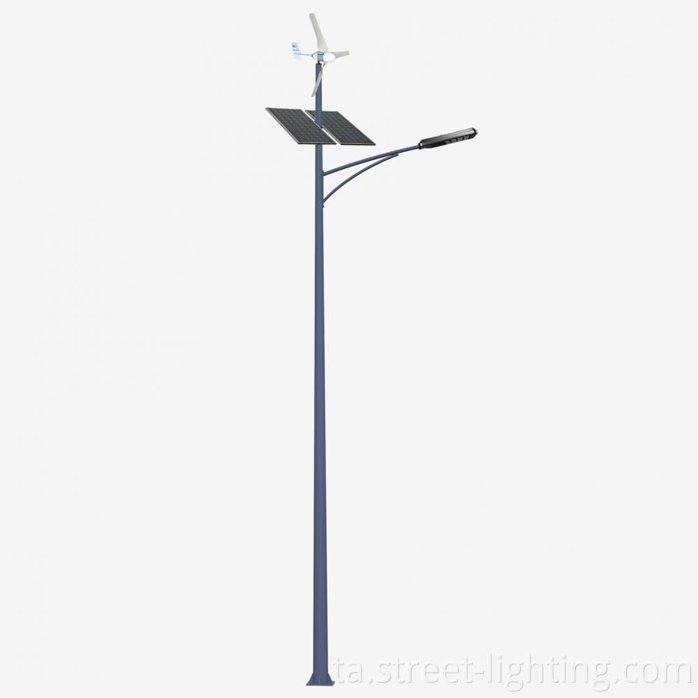 Solar Hybrid Street Light Wind